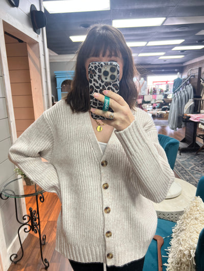 Z Supply Josie Cardigan (Light Oatmeal)