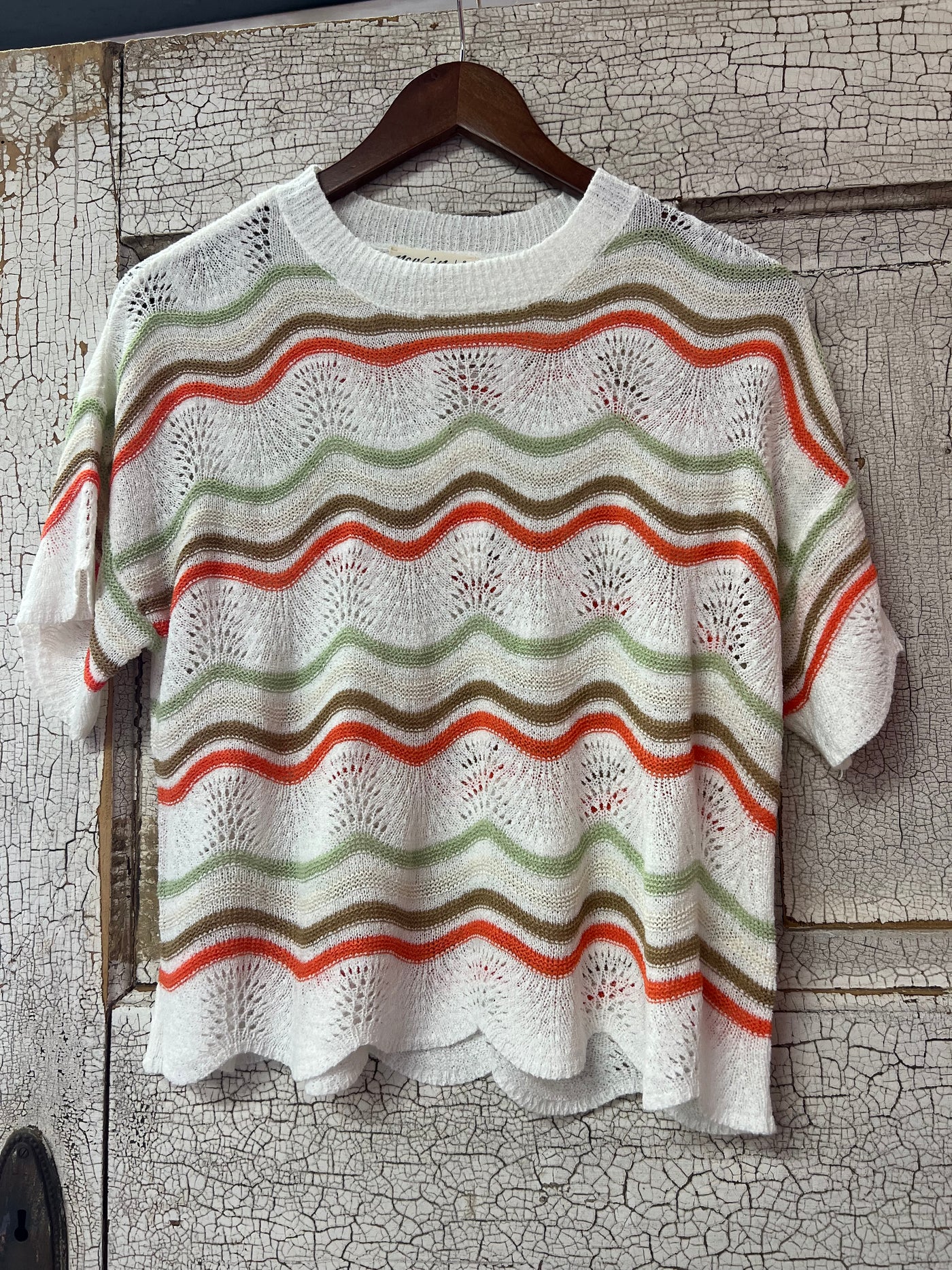 Wave Knit Top