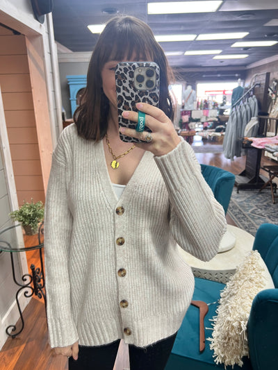 Z Supply Josie Cardigan (Light Oatmeal)