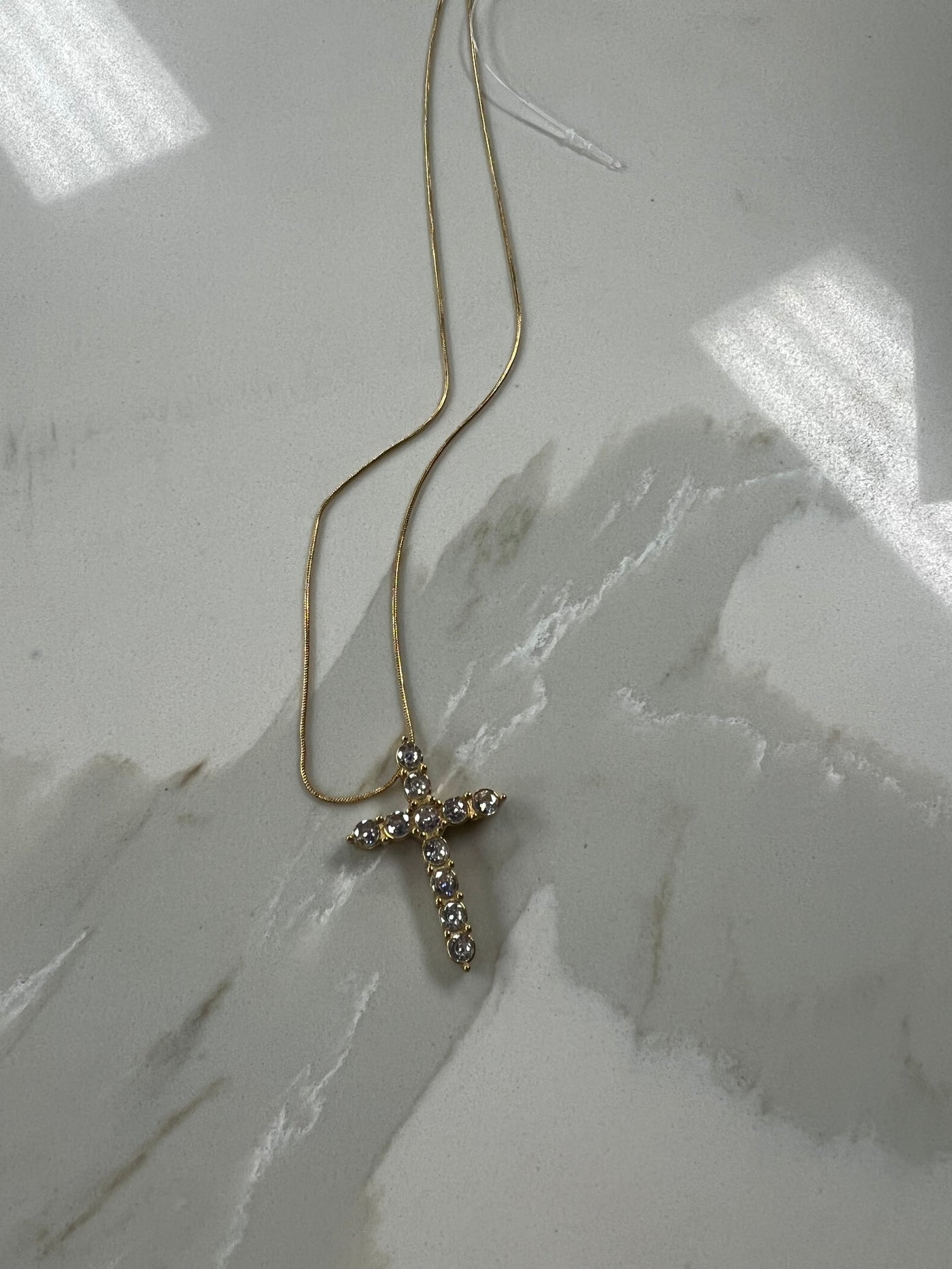 Diamond Cross Necklace