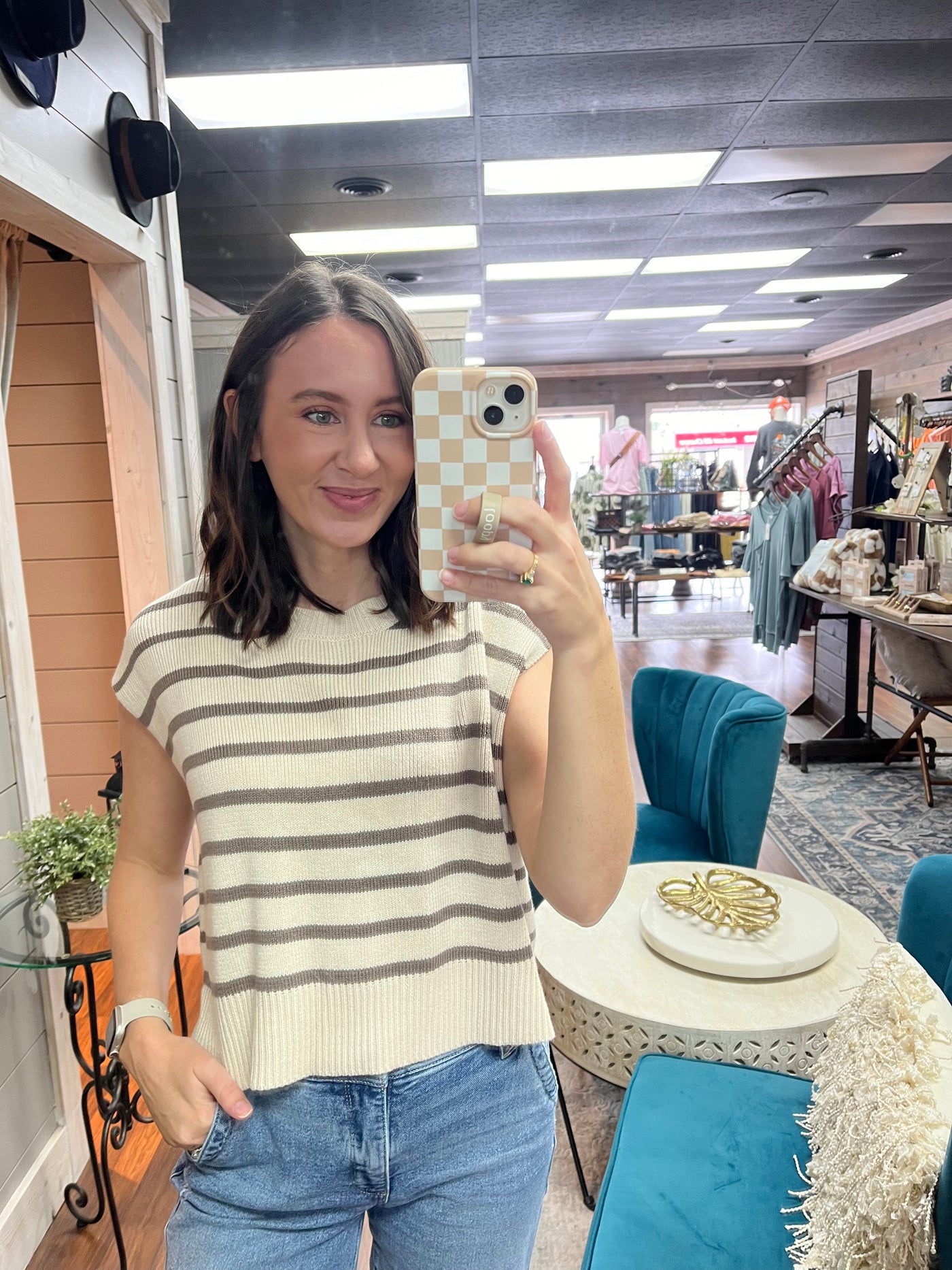 Lauren Stripe Top