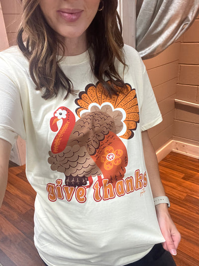 Give Thanks Turkey Tee