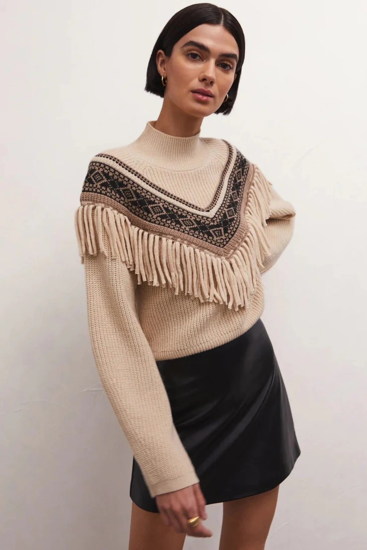 Z Supply North Fringe Sweater