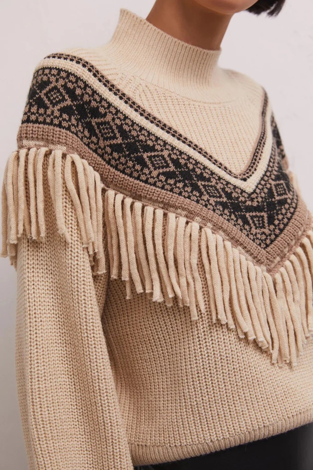 Z Supply North Fringe Sweater