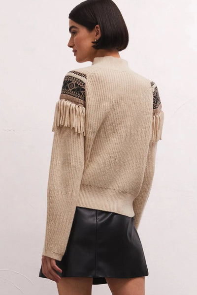 Z Supply North Fringe Sweater