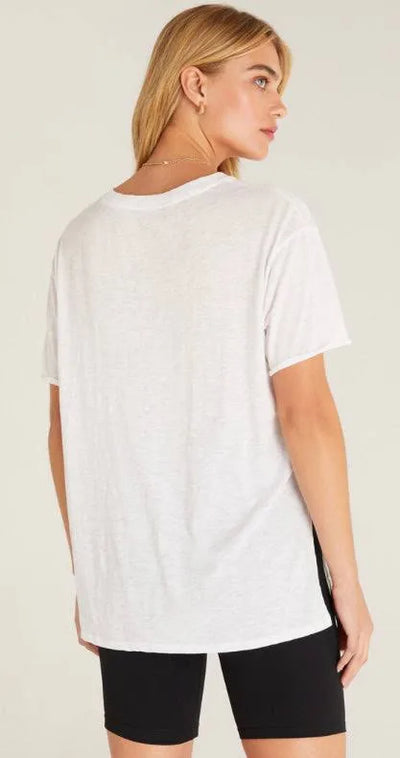 Z Supply Rebel Oversized Tee (White)