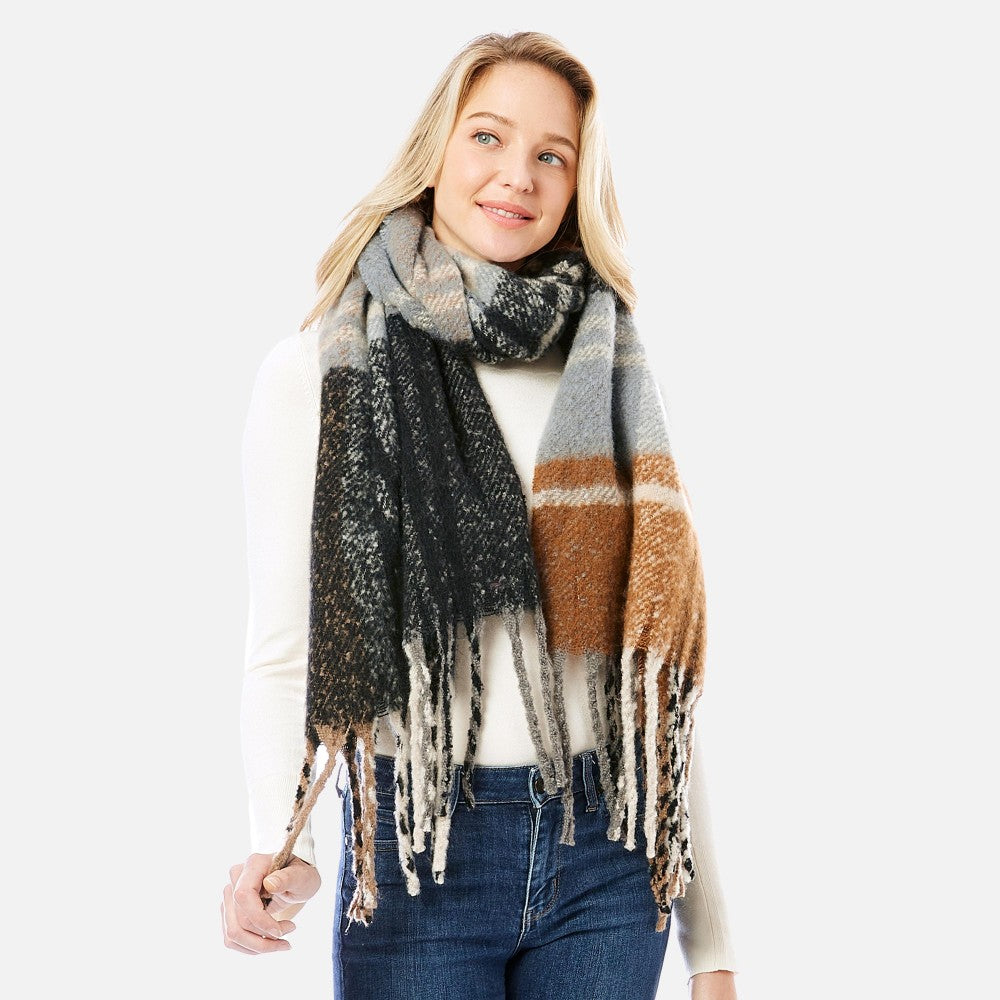 Soft Plaid Scarf (more colors)