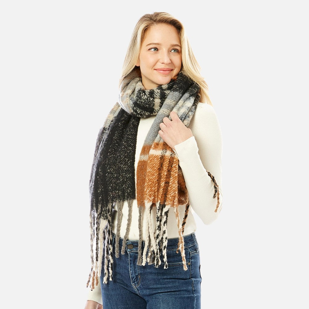 Soft Plaid Scarf (more colors)